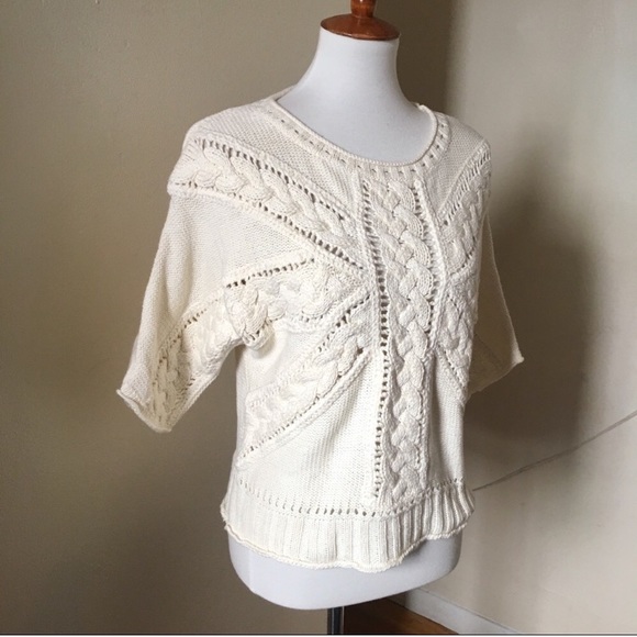 NEW Rosie Neira Cable Knit Lerici Sweater - Picture 4 of 8